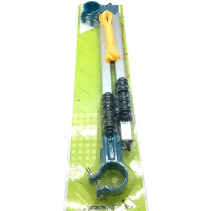 Plastik Kulplu Küpeşte Makaralı Katlanır Çamaşır Askısı Bx40