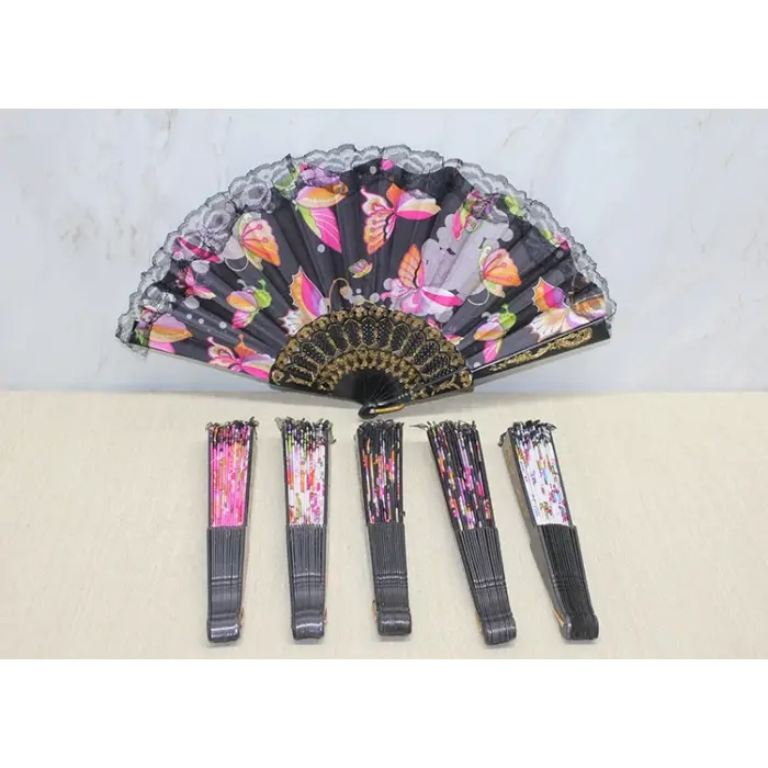 Plastik Renkli Yelpaze Alk3572