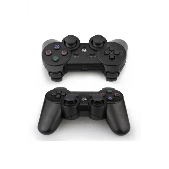 Playstation 3 uyumlu siyah bluetooth joystick, kablosuz bağlantı, 2 yıl garantili