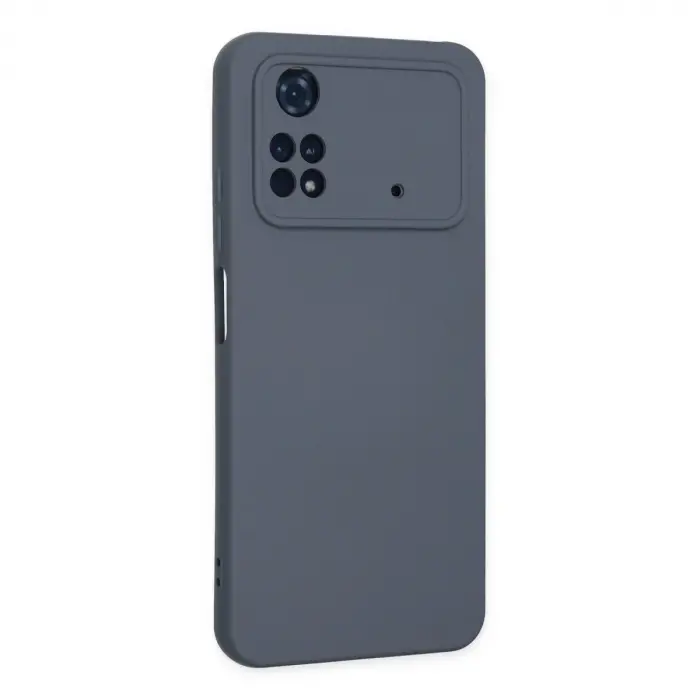 Po M4 Pro 4g Kılıf Nano İçi Kadife  - Gri