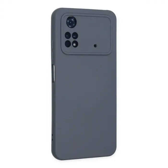 Po M4 Pro 4g Kılıf Nano İçi Kadife  - Gri