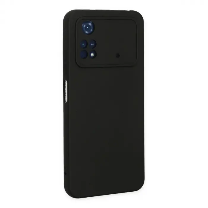 Po M4 Pro 4g Kılıf Nano İçi Kadife  - Siyah