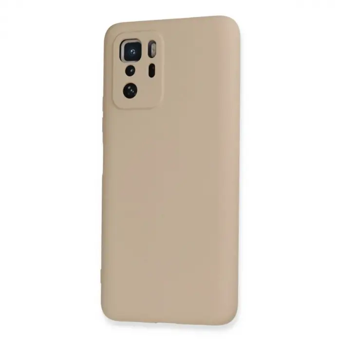 Po X3 Gt Kılıf Nano İçi Kadife  - Pudra