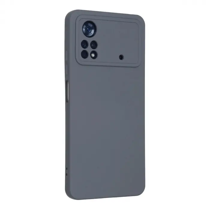 Po X4 Pro 5g Kılıf Nano İçi Kadife  - Gri