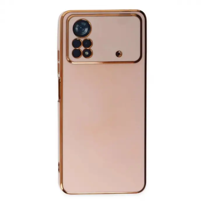 Po X4 Pro 5g Kılıf Volet  - Pembe