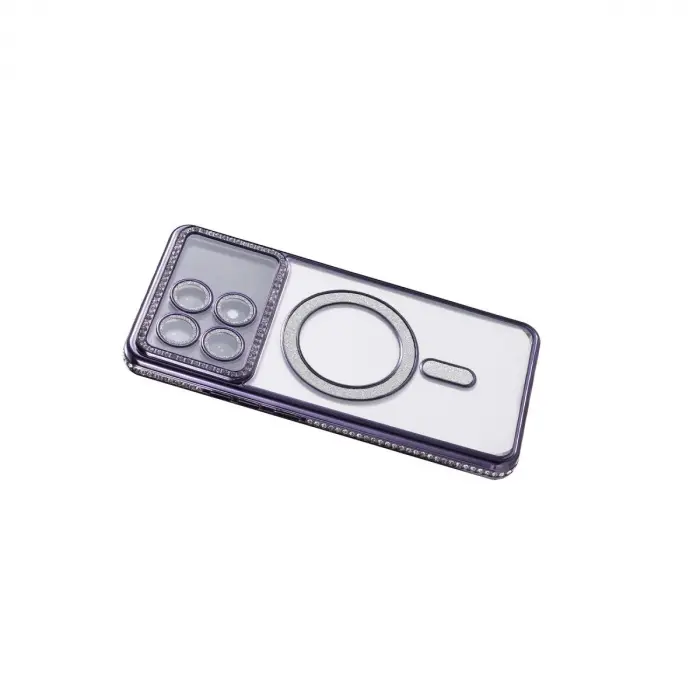 Po X6 Pro Joke Simli Magneticsafe Kılıf - Derin Mor
