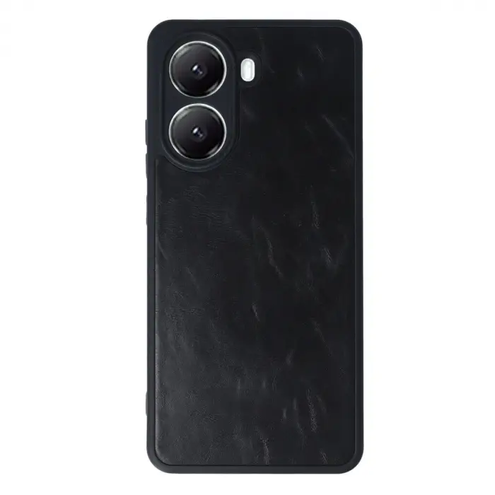Po X7 Pro Kılıf Aras Deri Kapak - Siyah