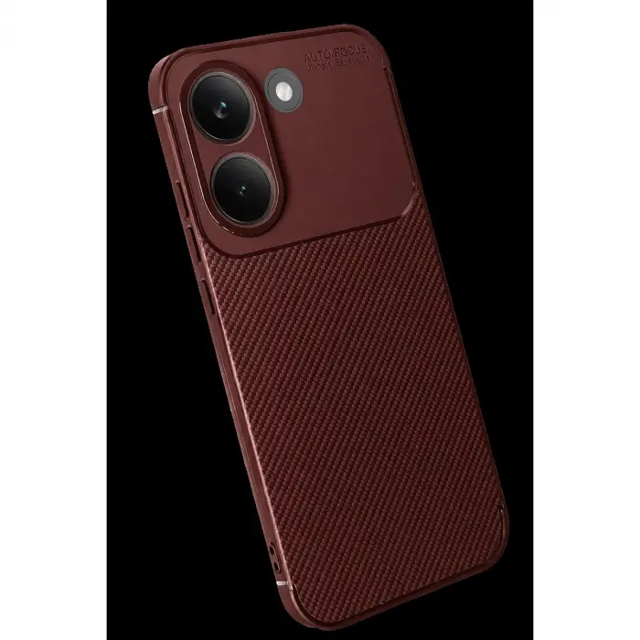 Po X8 Pro Auto Fus Karbon Kapak - Bordo