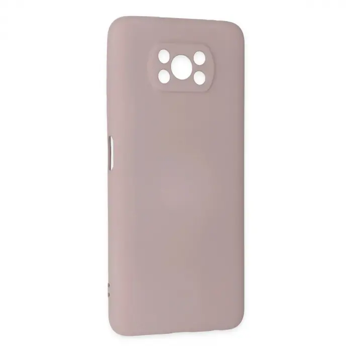 Pohone X3 Kılıf Nano İçi Kadife  - Pudra