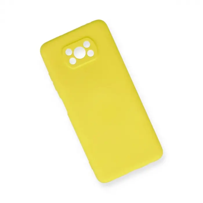 Pohone X3 Kılıf Nano İçi Kadife  - Sarı