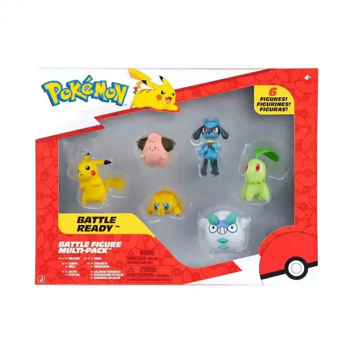 POK PKW2469-A Pokemon Battle 6lı Figür Seti