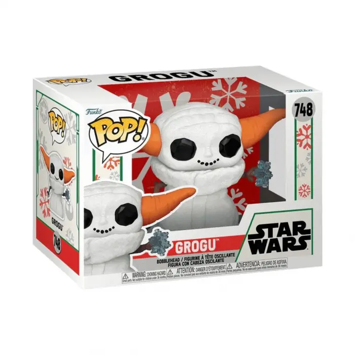 POP  Holiday Snowman Grogu