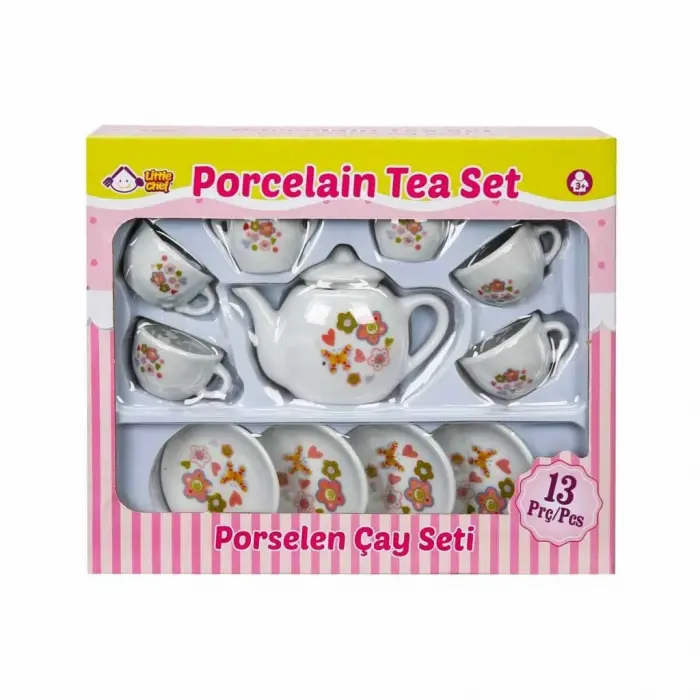 Porselen Çay Takımı 13 Parça