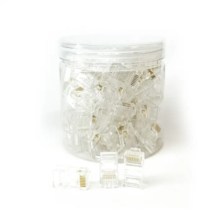 PowerGate PG-J02 RJ45 Yeni Nesil UTP JAC  CAT6 (100lü KUTU)(1923)