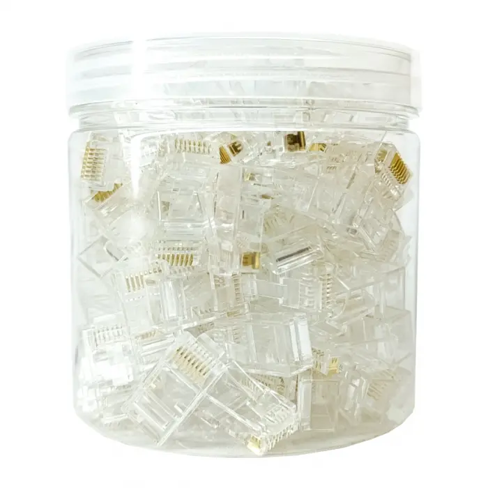 PowerGate PG-J02 RJ45 Yeni Nesil UTP JAC  CAT6 (100lü KUTU)(1923)