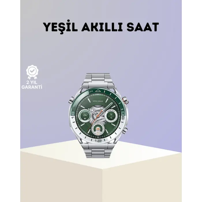 Premium Amoled Akıllı Saat GPS Harita Desteği Bluetooth Arama Sağlık Takipli