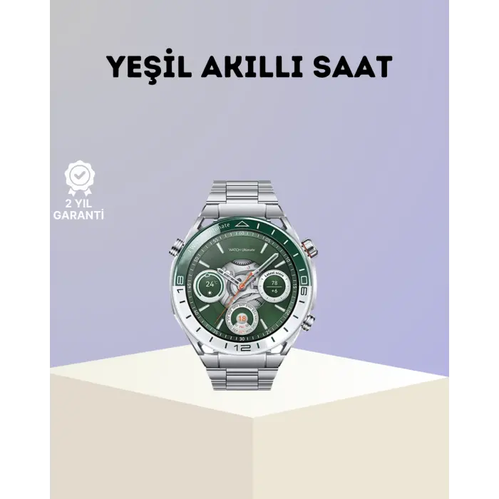 Premium Amoled Akıllı Saat GPS Harita Desteği Bluetooth Arama Sağlık Takipli