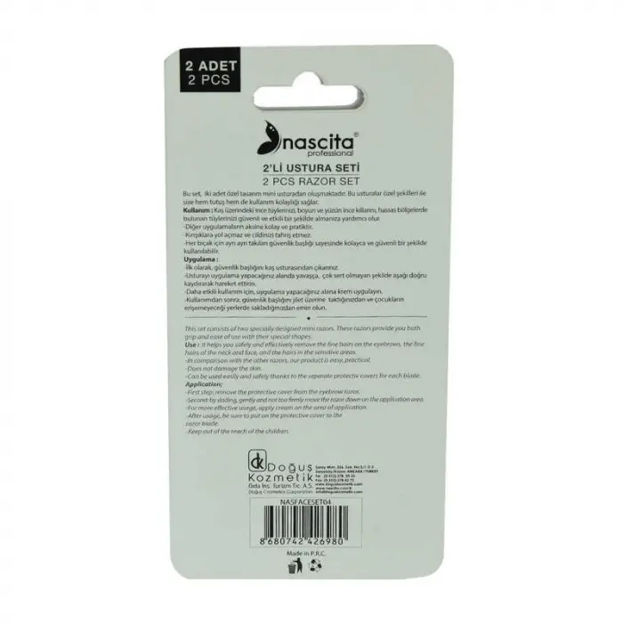 Profesyonel 2 Li Kaş sı Seti 1 Paket