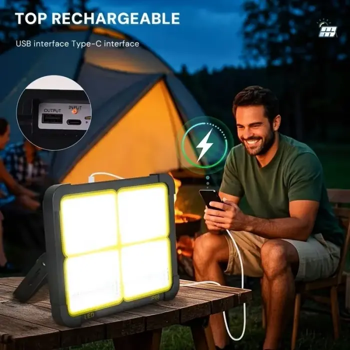 Prokama Ledli Solar Projektör 200w Bk-200w Bx40