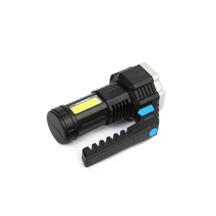 Ps-3879 Usb Şarj Göstergeli Şarj Edilebilir 7*xpe +cob Led El Feneri