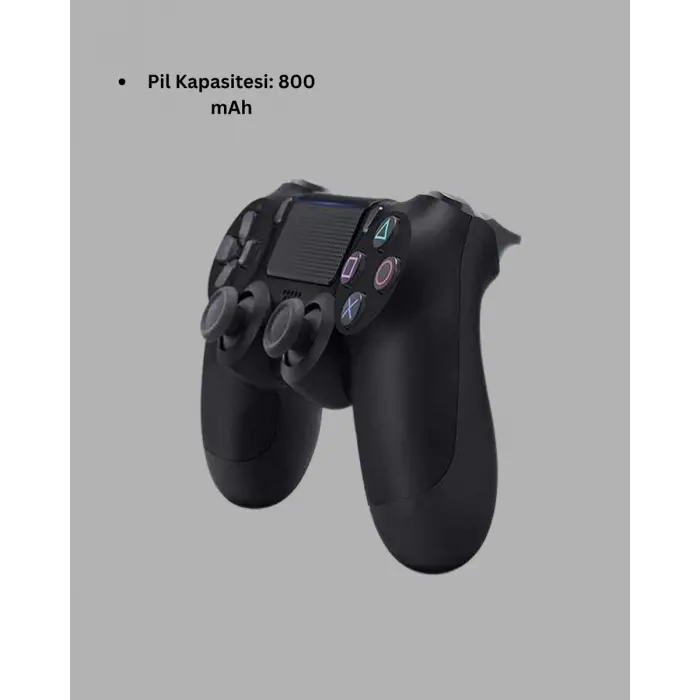 PS4 Uyumlu Kablosuz Oyun Kolu – Titreşimli Şarjlı ve Ergonomik