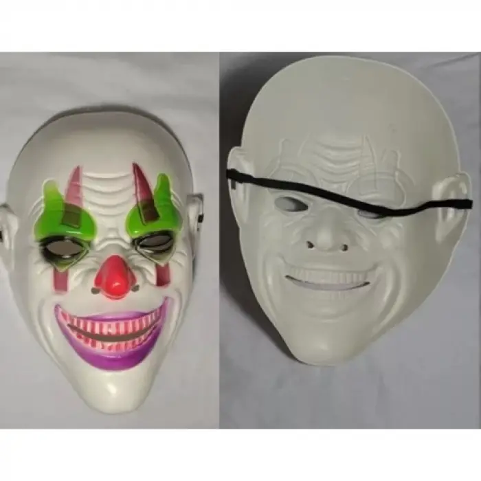 Psikopat Palyaço Temalı Joker Maskesi