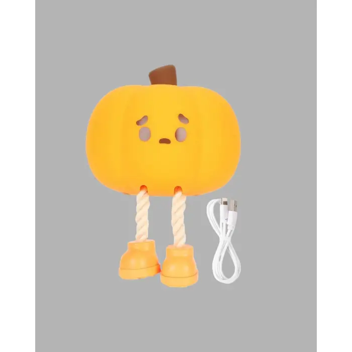 Pumpkin LED Gece Lambası Üç Kademeli Işık Ayarlı Yeni Nesil