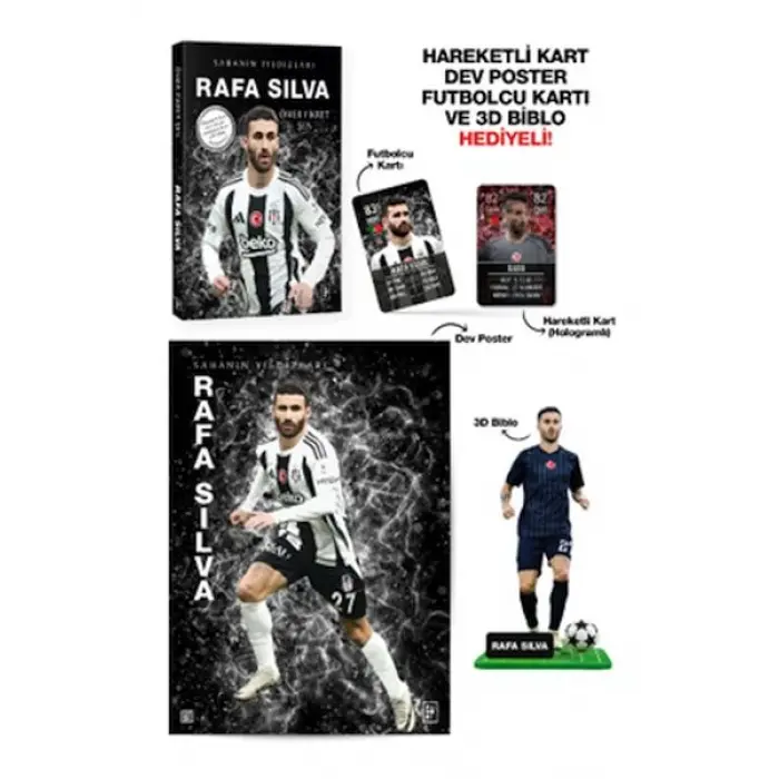 Rafa Silva - Sahanın Yıldızları - 3D Biblo Hediyeli!