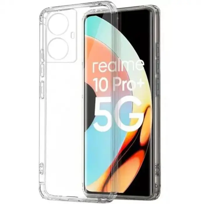 Realme 10 Pro Plus 5g Kılıf Lüx Şeffaf