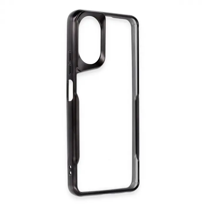 Realme 12 Lite Kılıf Boyi  Kapak - Siyah