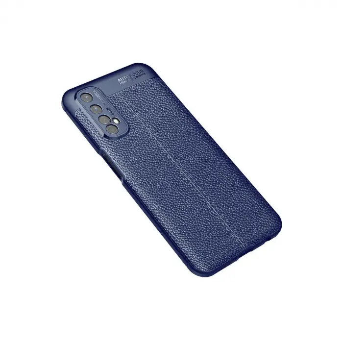 Realme 7 Kılıf Auto Fus Kapak - Lacivert