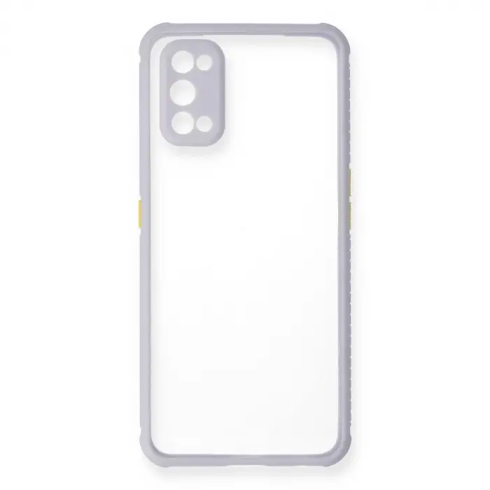 Realme 7 Pro Kılıf Miami Şeffaf  - Lila