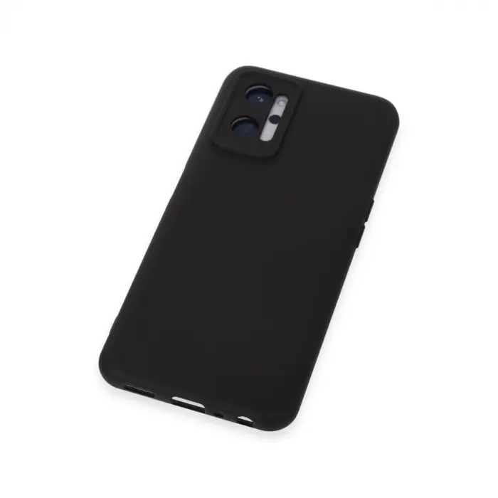 Realme 9i 4g Kılıf Nano İçi Kadife  - Siyah