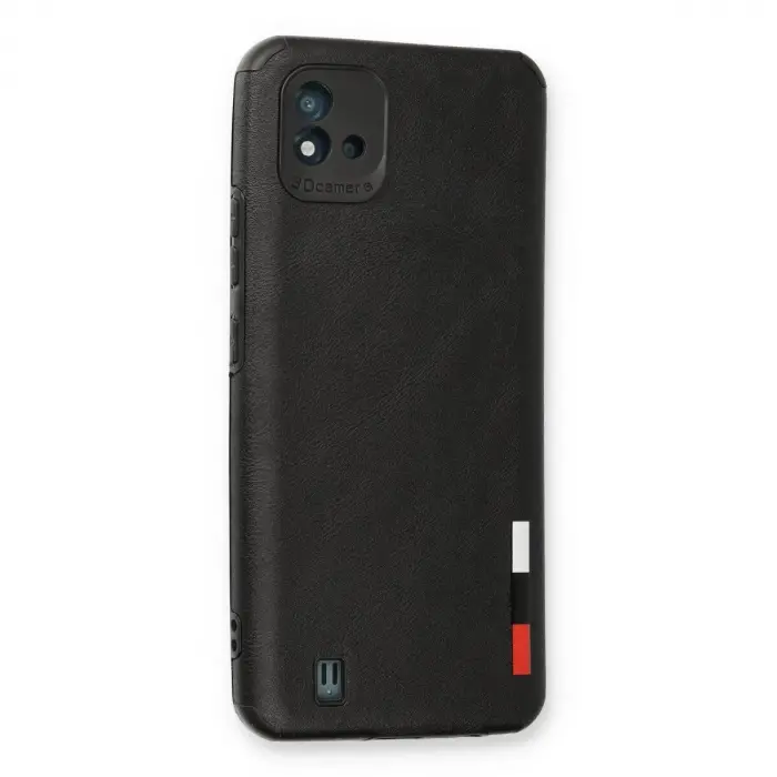 Realme C11 2021 Kılıf Loop Deri  - Siyah