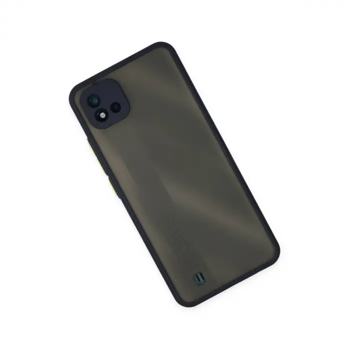 Realme C11 2021 Kılıf Montreal Silikon Kapak - Lacivert