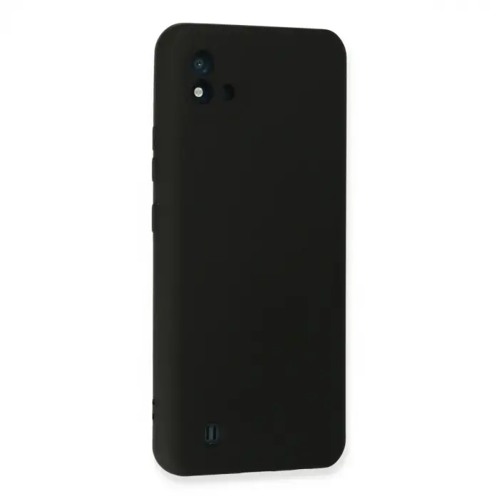 Realme C11 2021 Kılıf Nano İçi Kadife  - Siyah