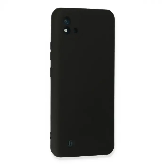 Realme C11 2021 Kılıf Nano İçi Kadife  - Siyah