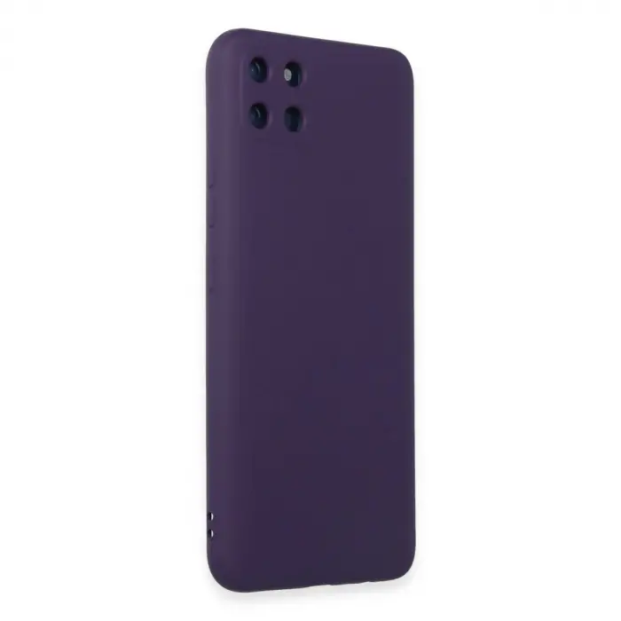 Realme C11 Kılıf Nano İçi Kadife  - Mor