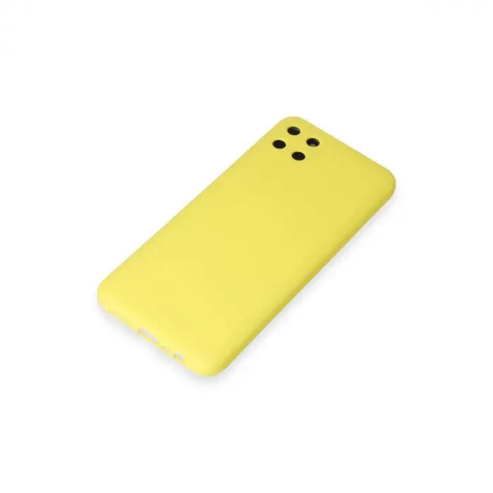 Realme C11 Kılıf Nano İçi Kadife  - Sarı