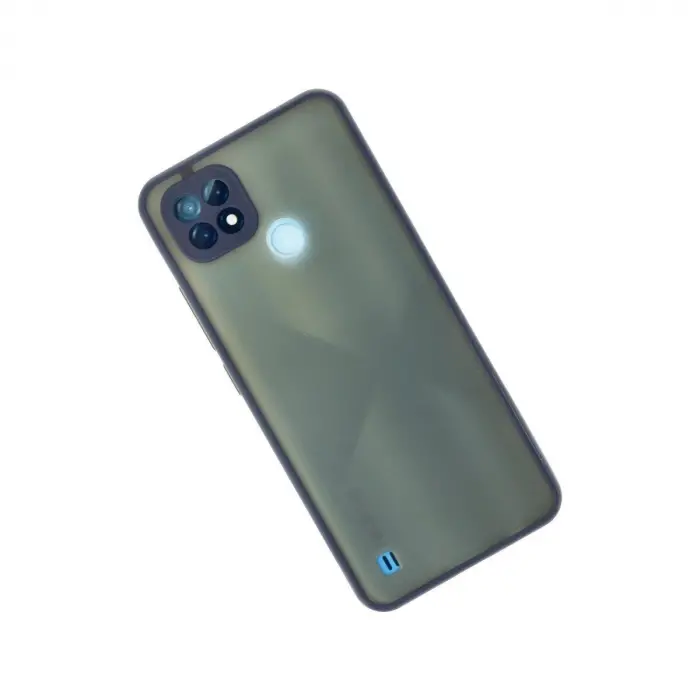 Realme C21 Kılıf Montreal  Kapak - Lacivert