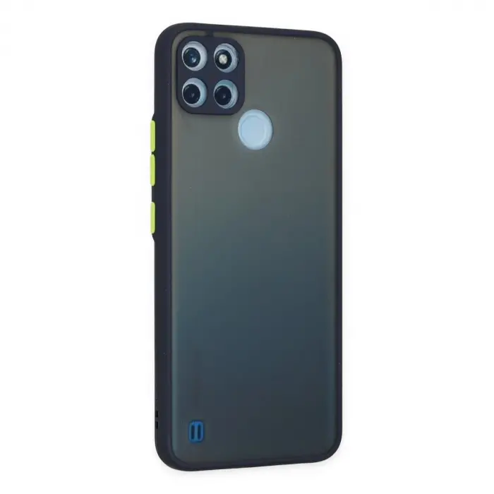 Realme C21y Kılıf Montreal  Kapak - Lacivert