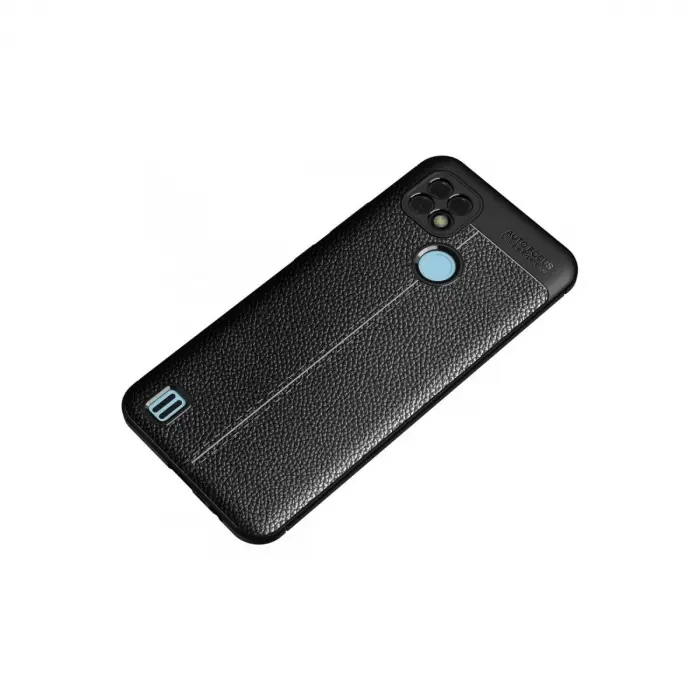 Realme C25 Kılıf Auto Fus Kapak - Siyah