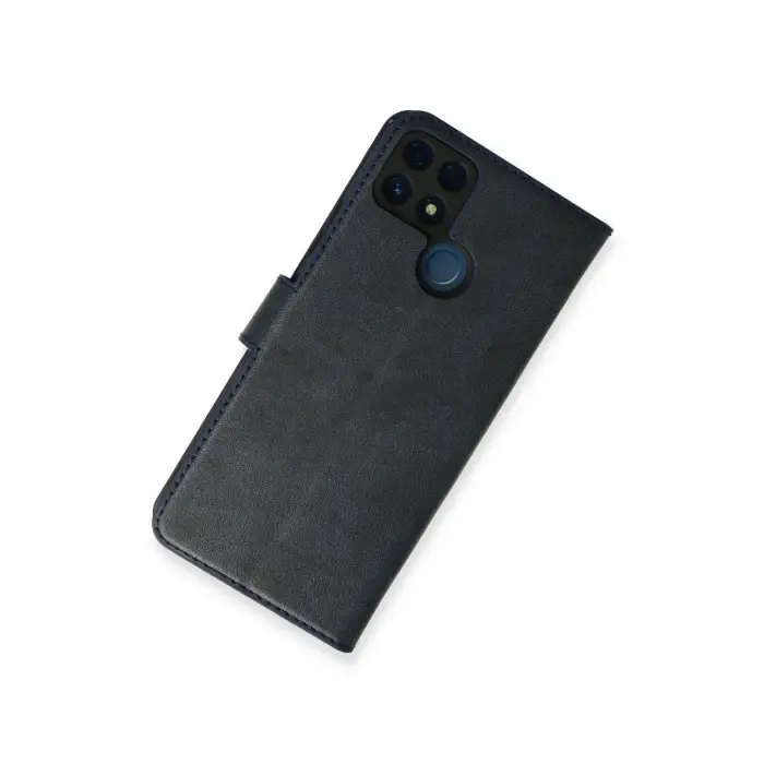 Realme C25 Kılıf Trend S Plus Kapaklı Kılıf - Lacivert