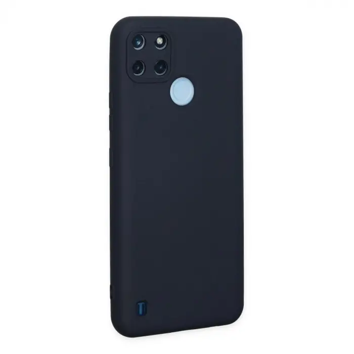 Realme C25y Kılıf Nano İçi Kadife  - Lacivert