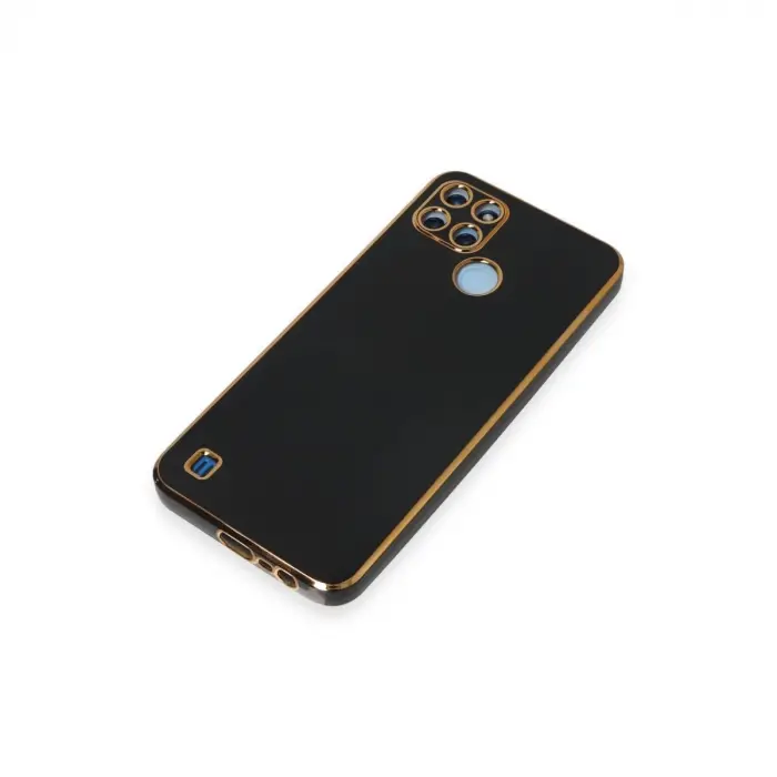 Realme C25y Kılıf Volet  - Siyah