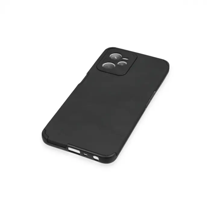 Realme C35 Kılıf Loop Deri  - Siyah