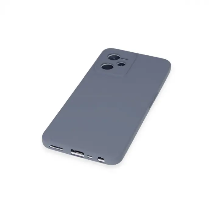 Realme C35 Kılıf Nano İçi Kadife  - Gri
