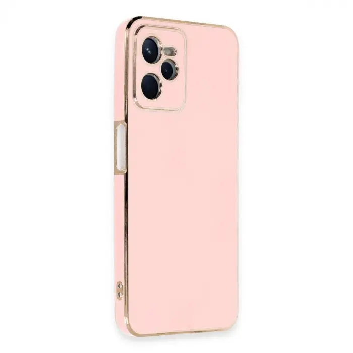 Realme C35 Kılıf Volet  - Pembe