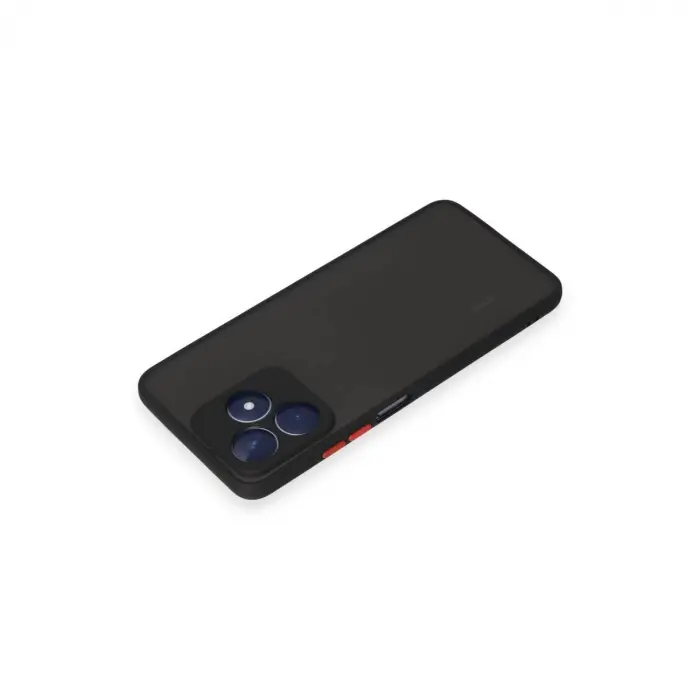 Realme C53 Kılıf Montreal  Kapak - Siyah