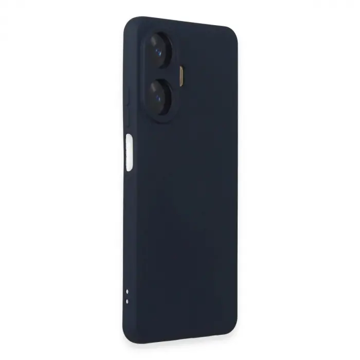 Realme C55 Kılıf Nano İçi Kadife  - Lacivert